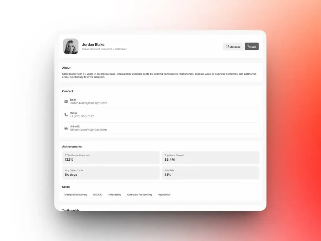 A Basic Internal Directory