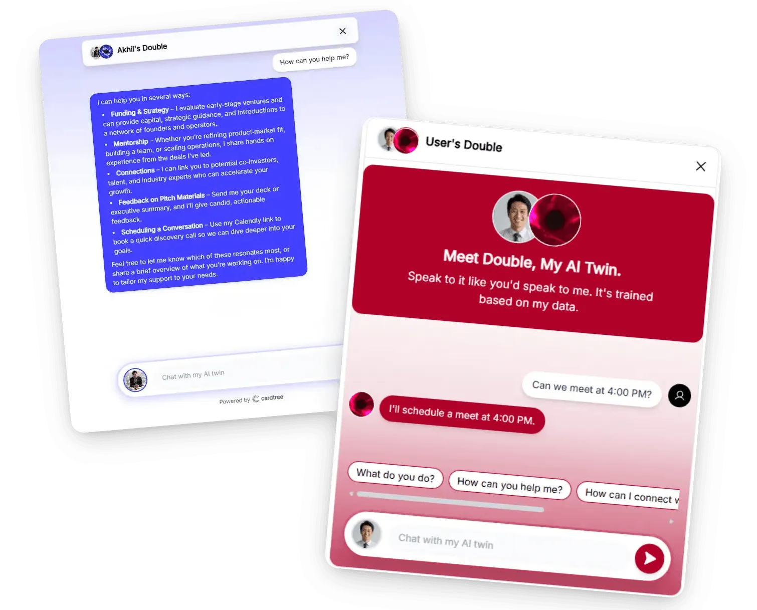 Effective employees with AI twins