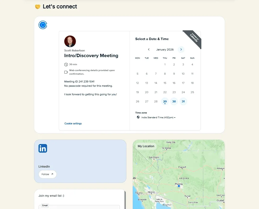 Built-in Leads & Meeting Capture
