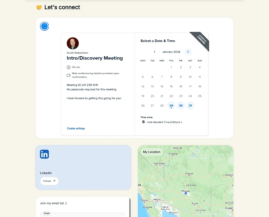 Built-in Leads & Meeting Capture