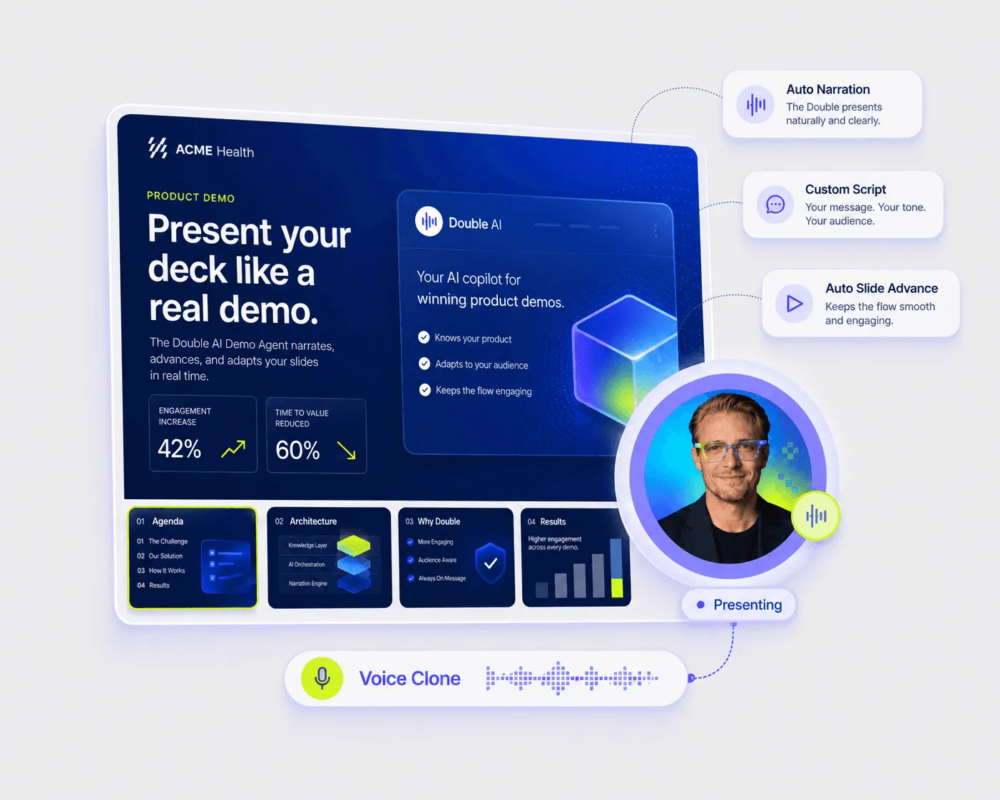 Present your deck like a real demo