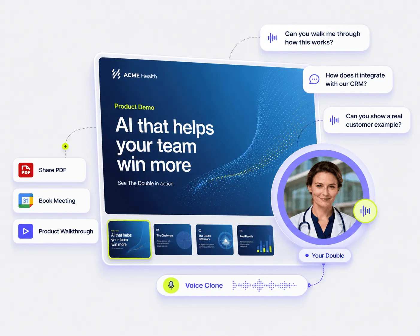 Turn your decks into live product demos