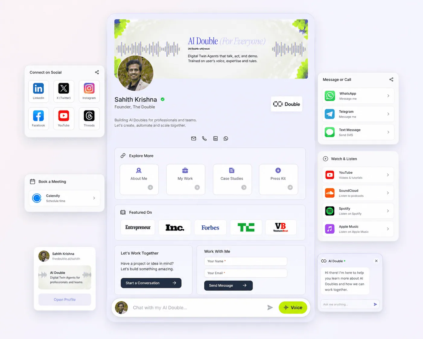 Bring every contact point into one page