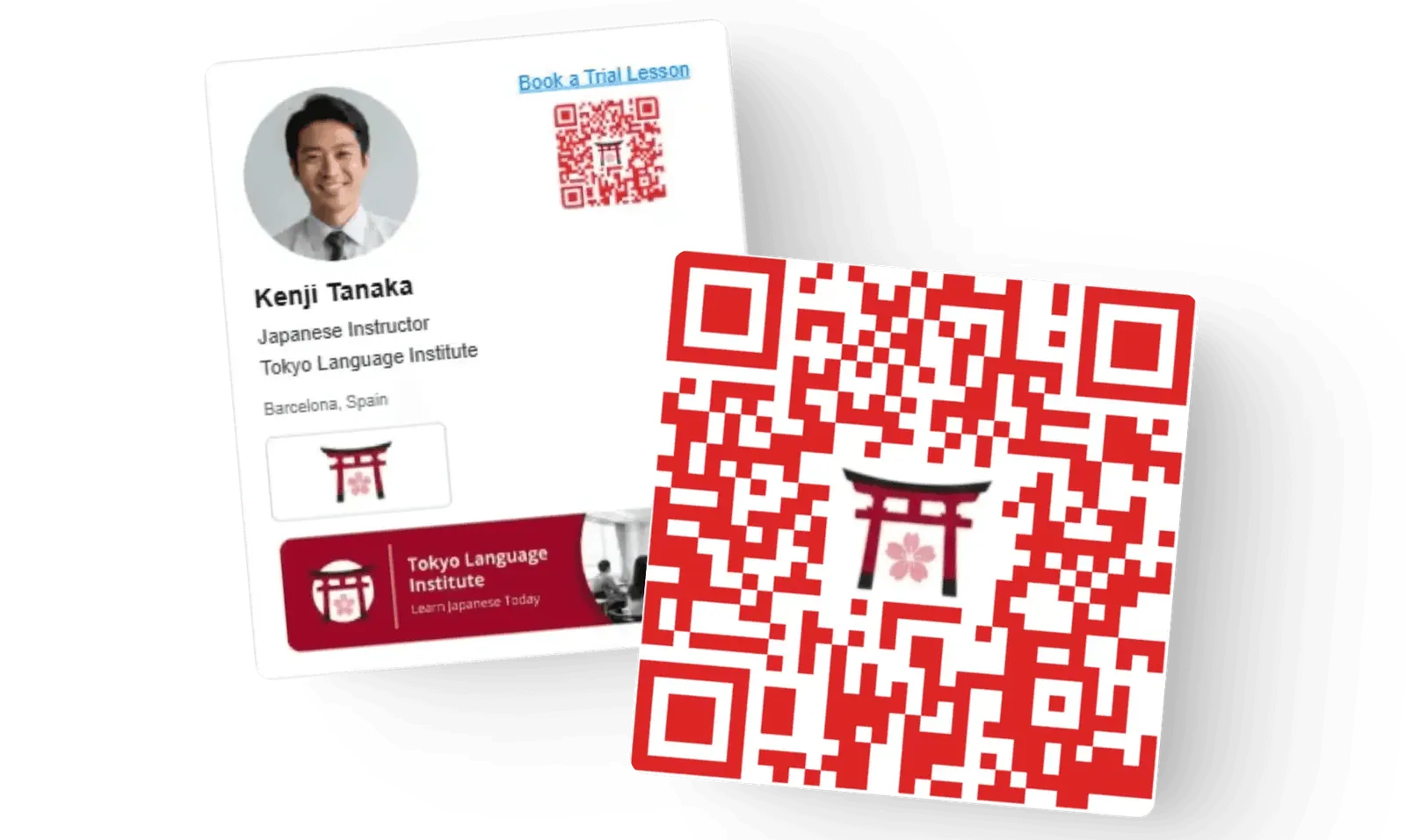 Email Signature + QR