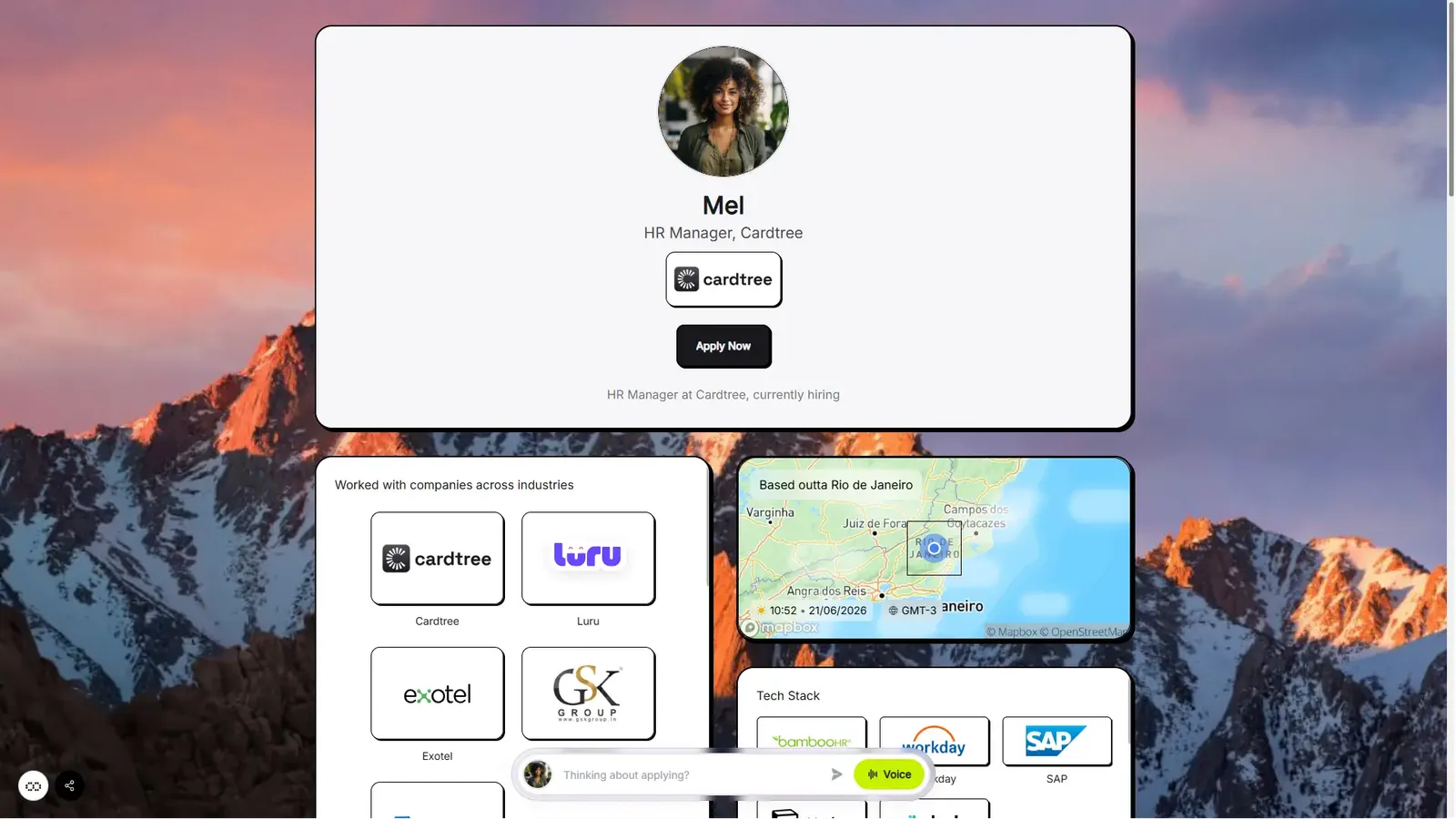 Centralized Support Profiles