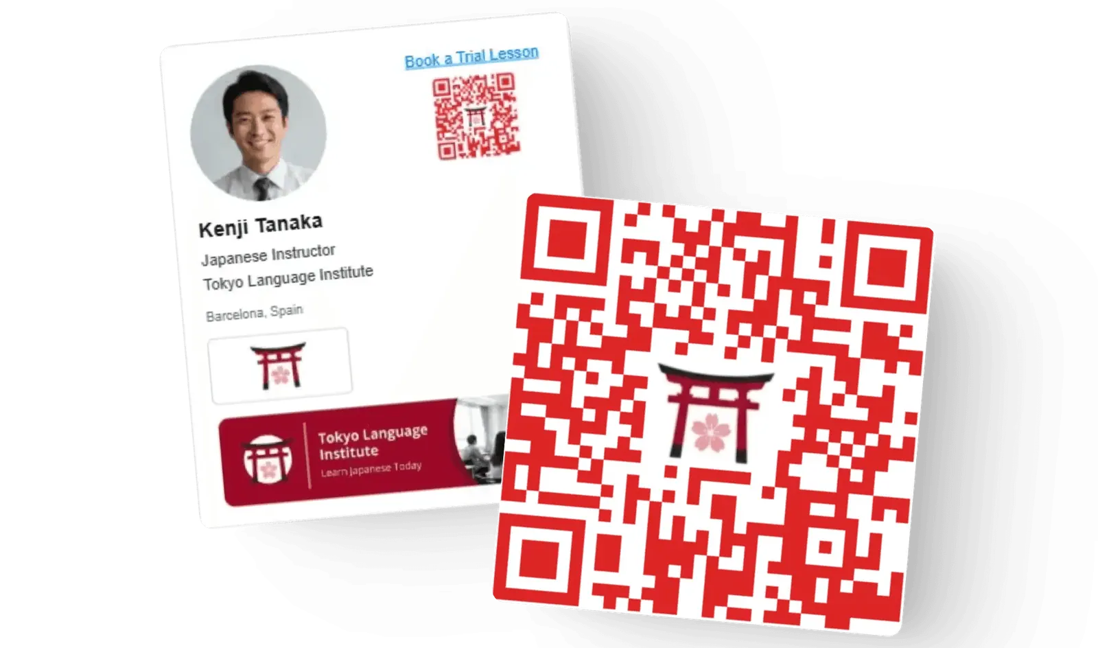 Email Signature + QR