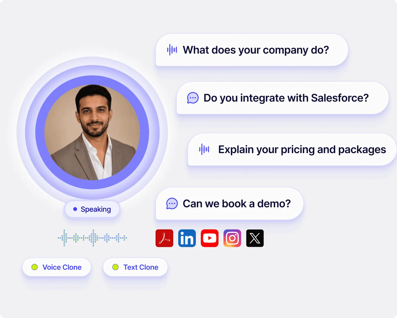 Engage buyers when your team is offline.