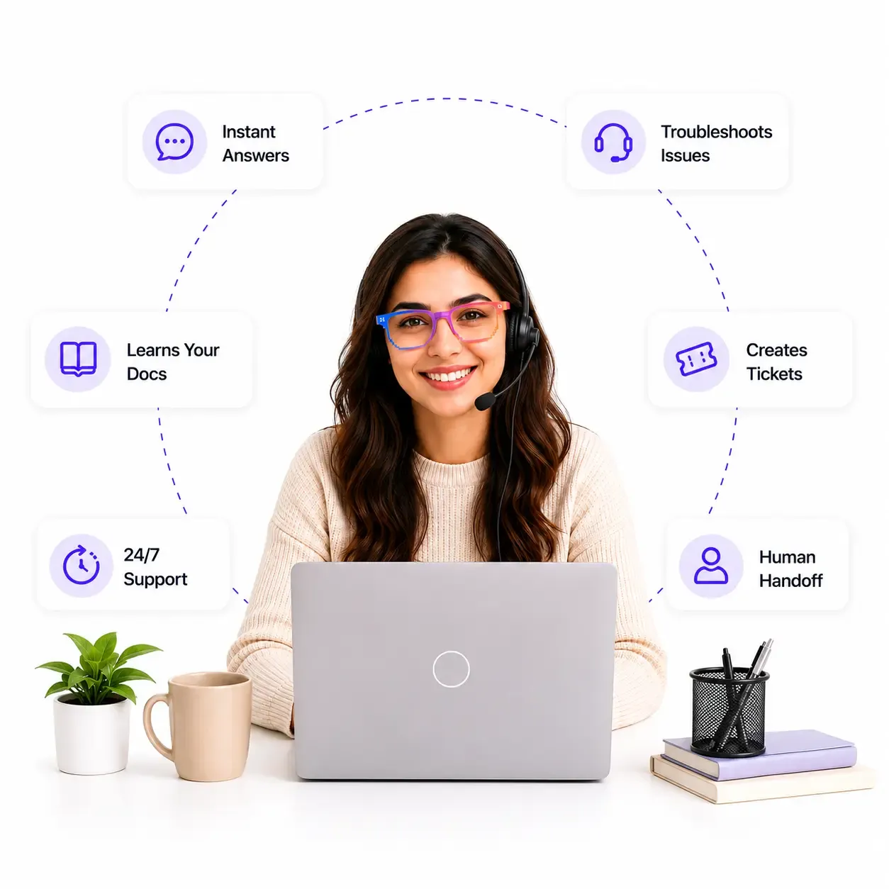 Scale the support team with an automated agent