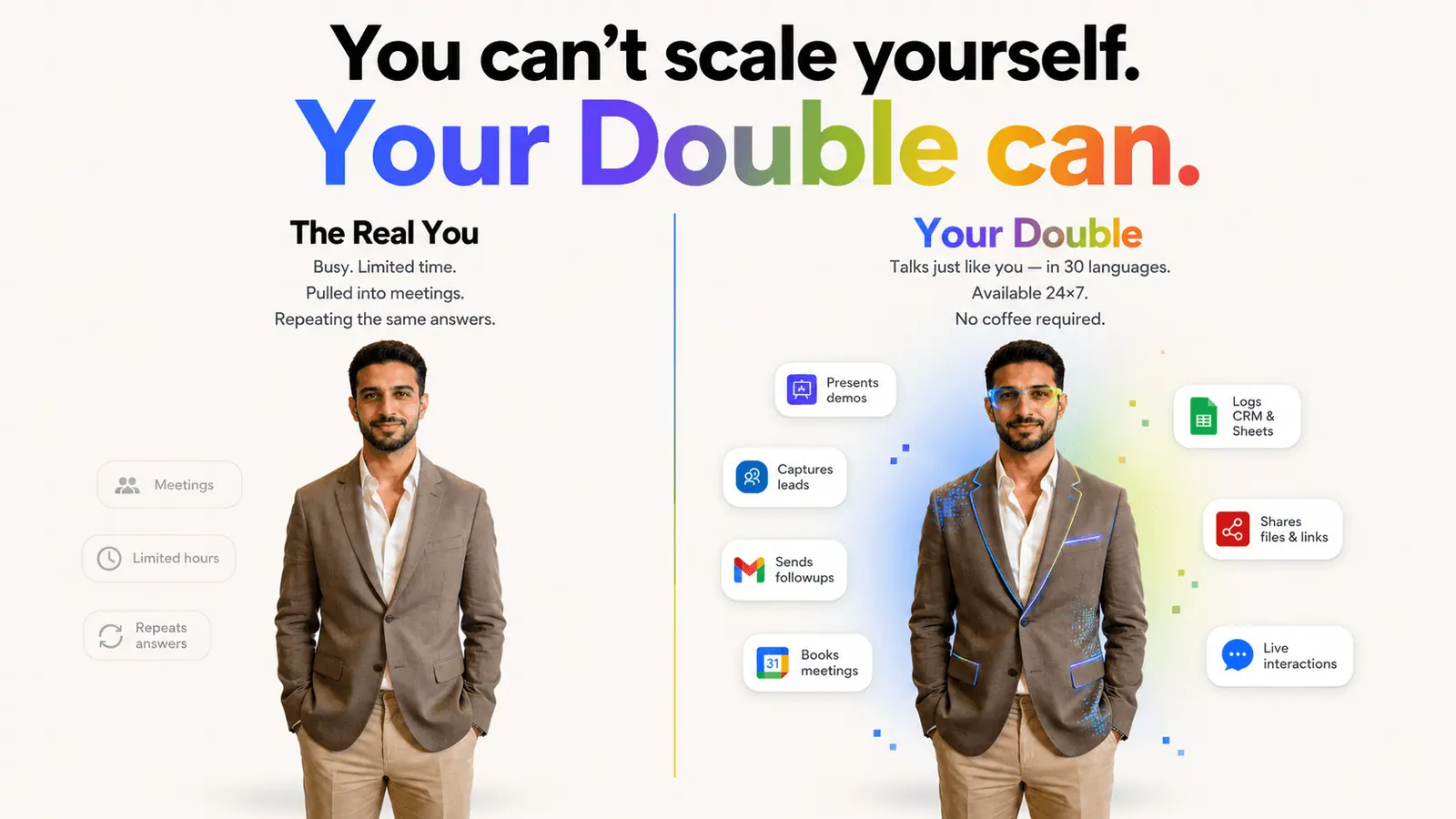 Scale your personal brand with your digital Double