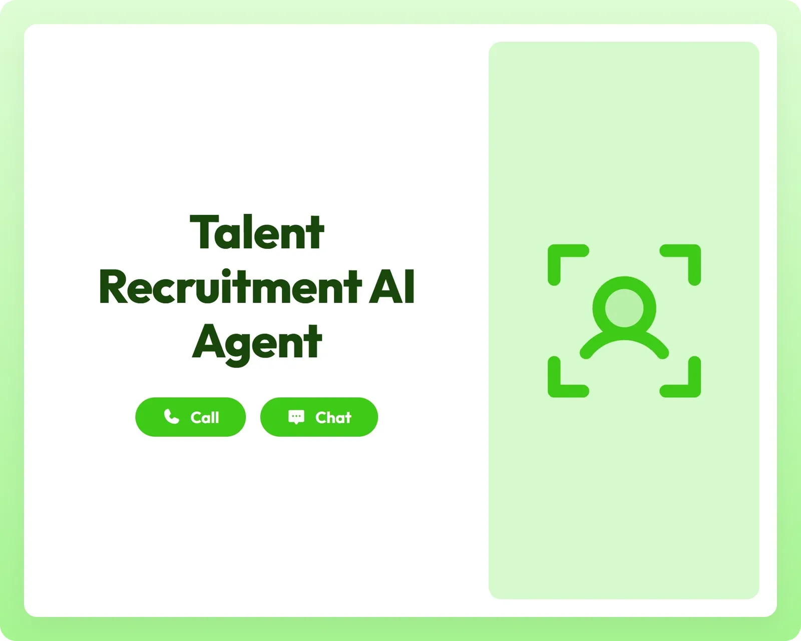 ai customer support agent supporting call and chat with a user focus