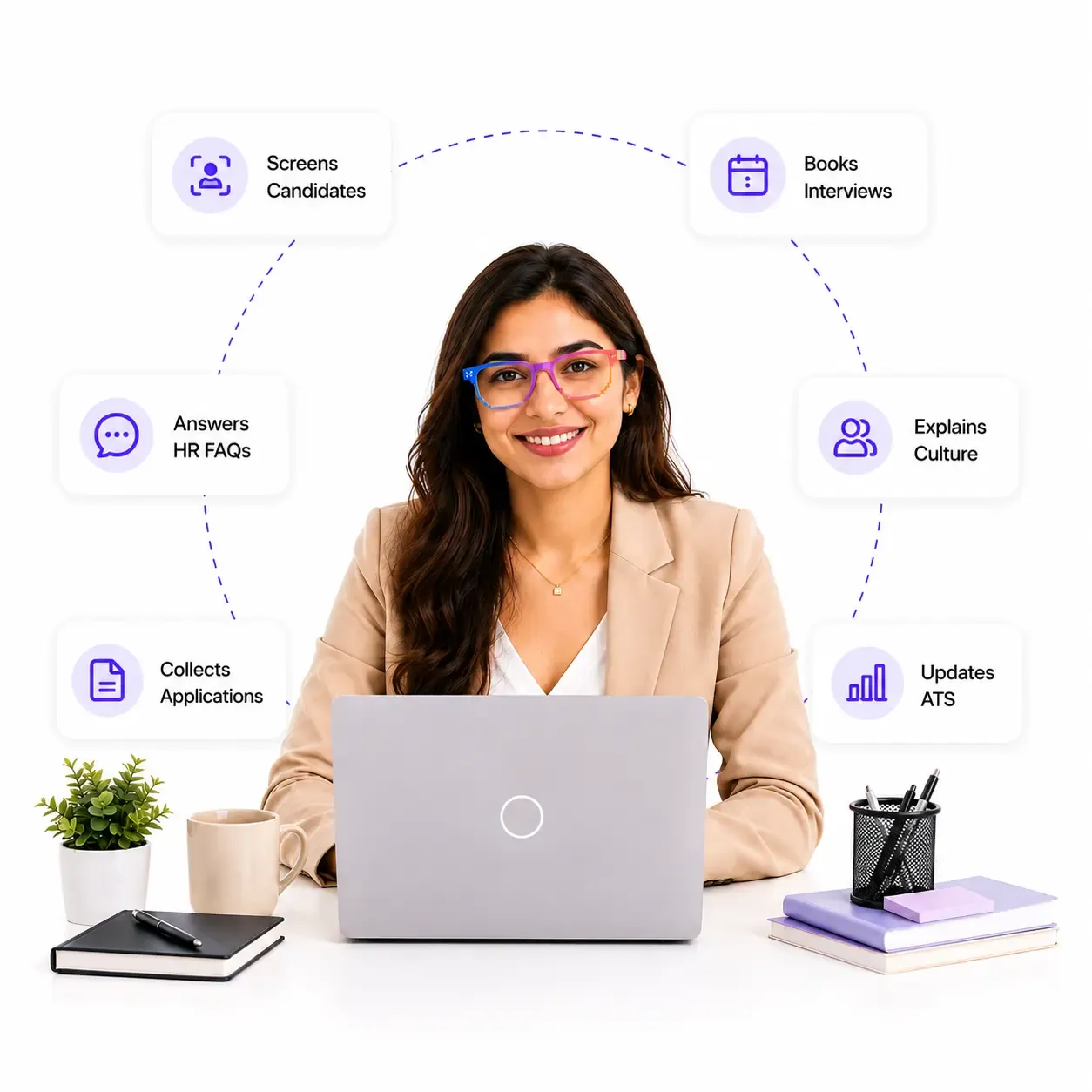 Screen candidates instantly and escalate top talent automatically