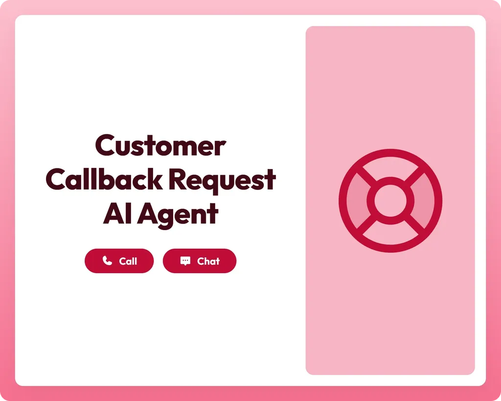 ai customer support agent providing timely assistance through call and chat with a lifeline symbol