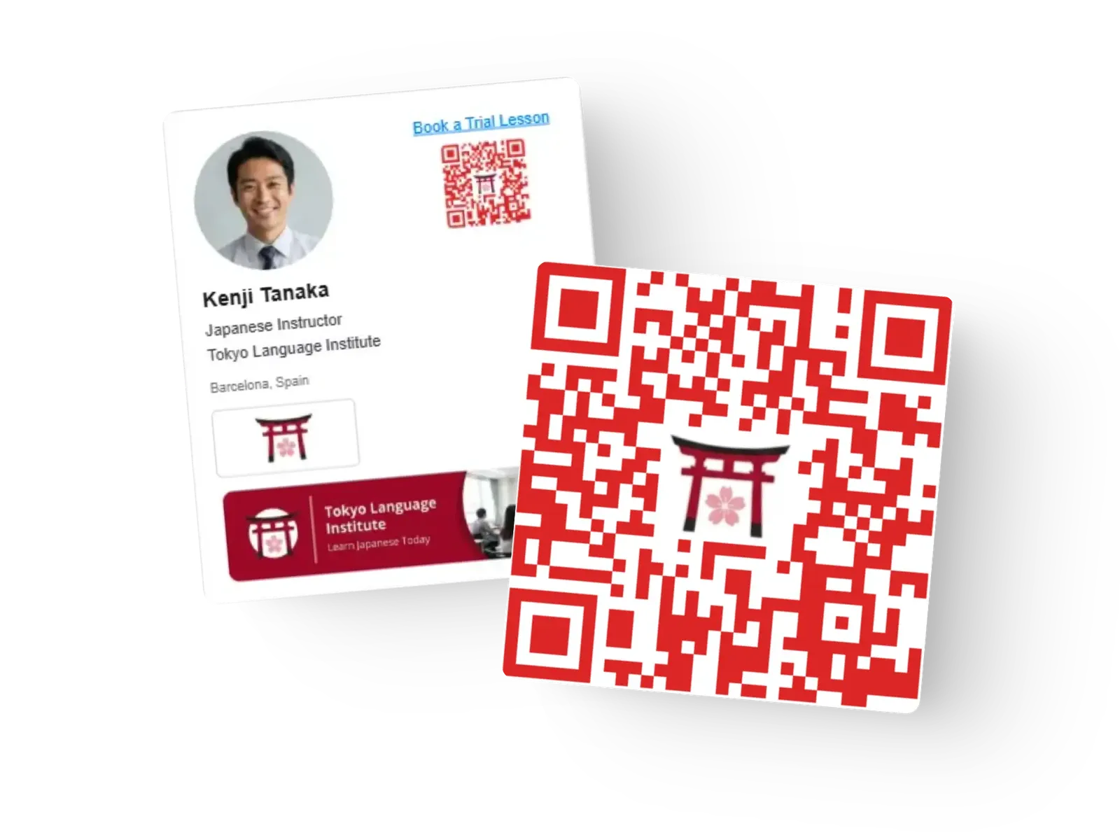 Email Signature + QR