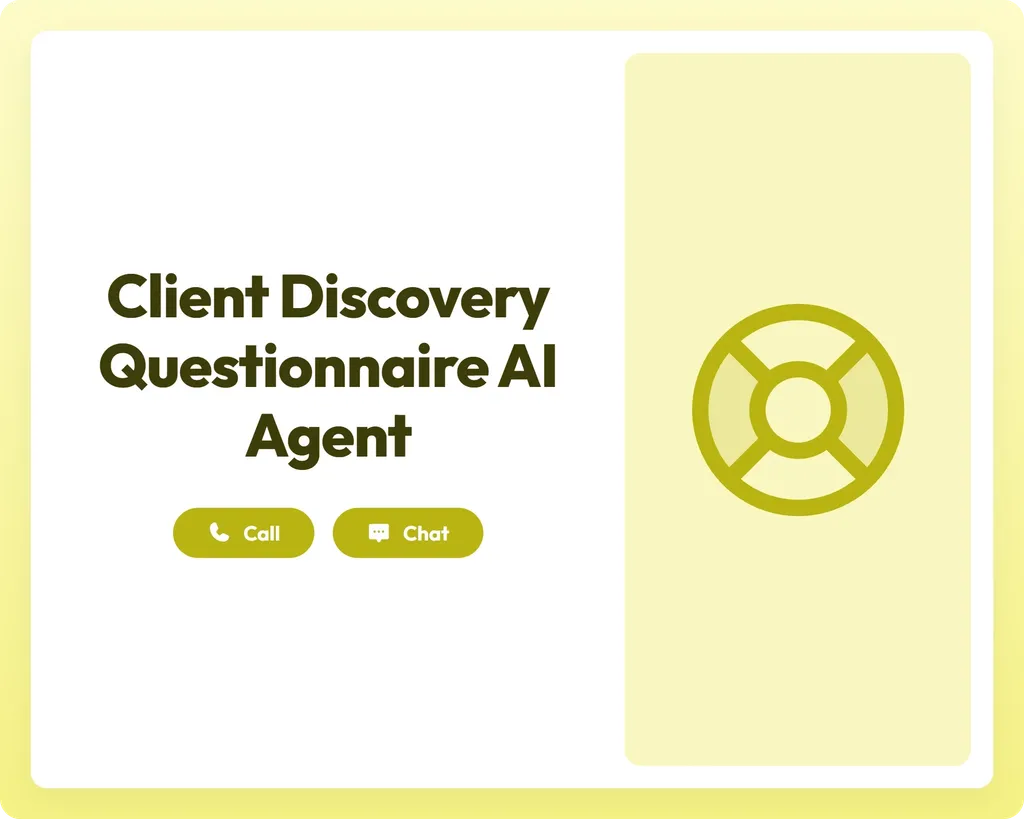 ai intake agent supporting call and chat with a lifeline symbol