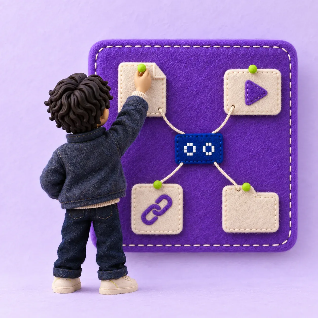 Felt knowledge board